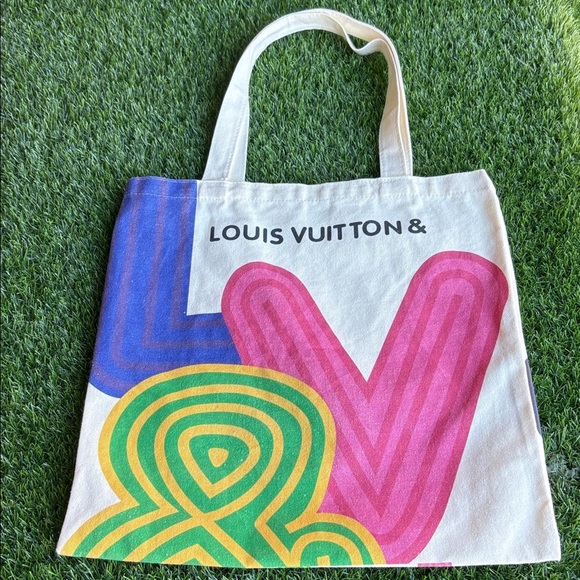 LOUIS VUITTON Limited Edition Novelty Canvas Eco Japan Tote Bag - Picture 3 of 7